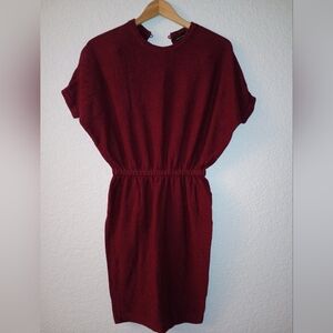 Moda International Rich Red Mini Dress